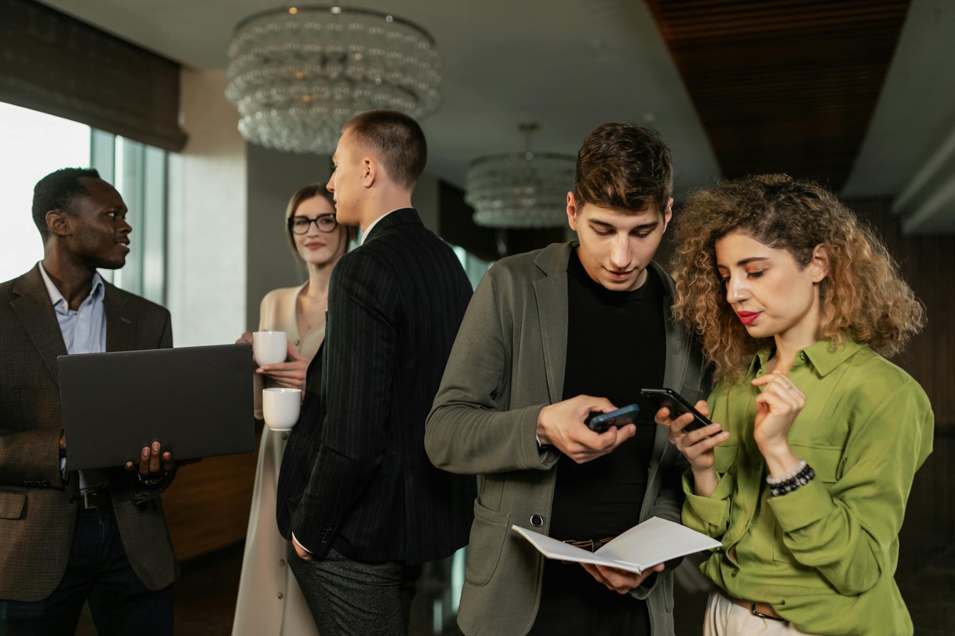 Professionals connecting and communicating on ASMA